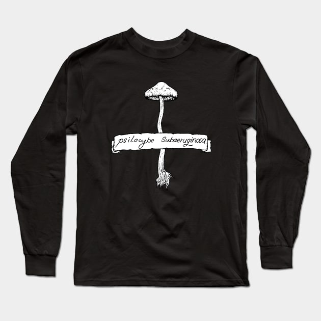 Psilocybe subaeruginosa Long Sleeve T-Shirt by bangart